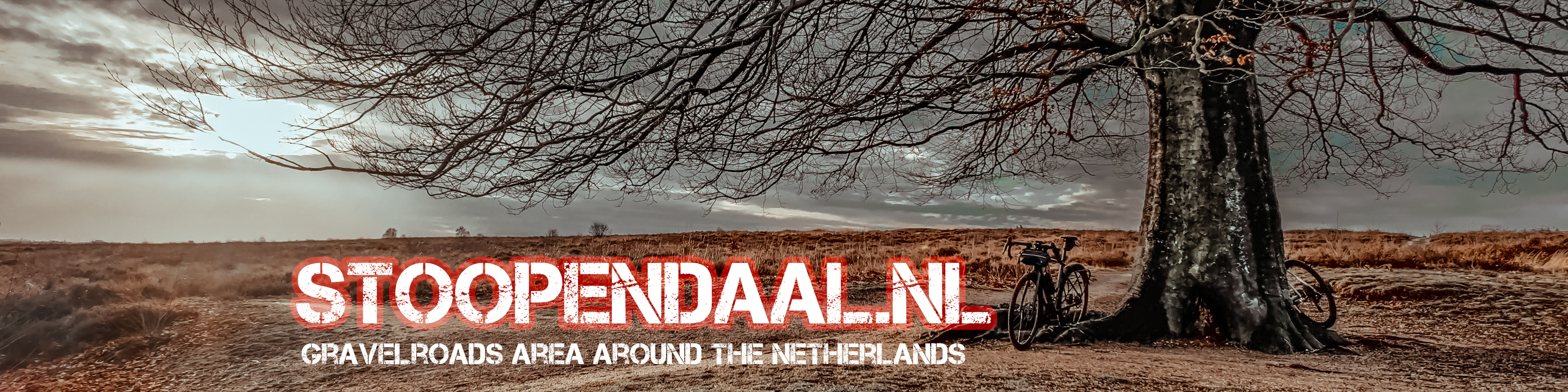 Gravelroads area around the Netherlands